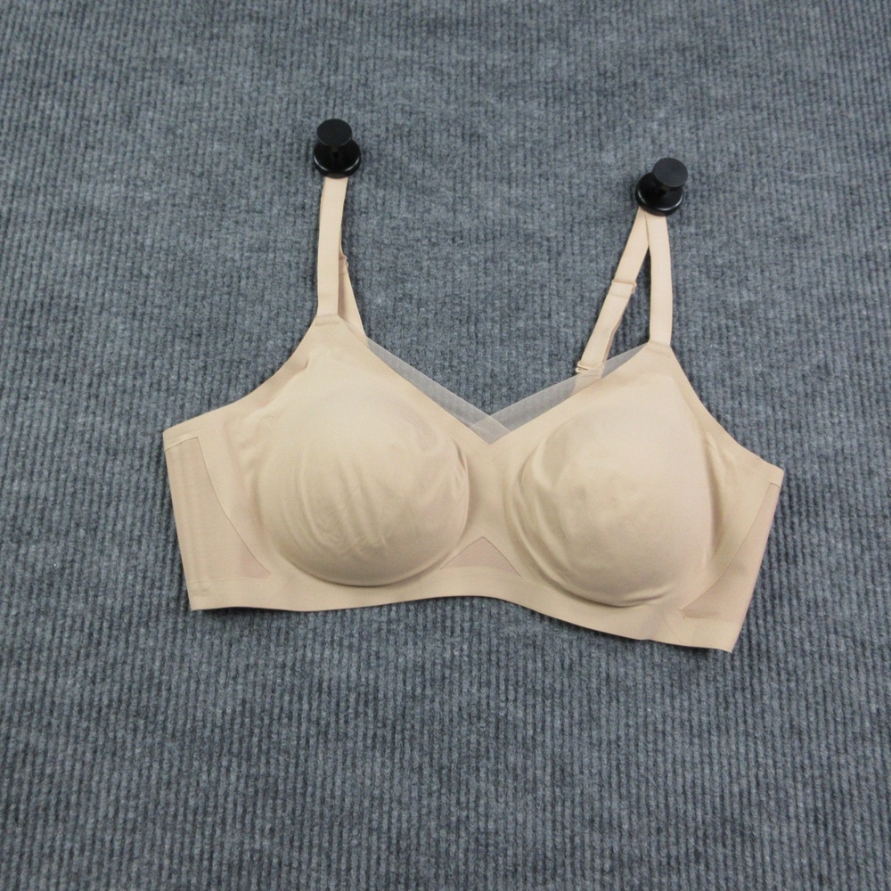 Honeylove Bra Womens 2XL Beige Longline Bra Liftwear Crossover Seamless NWT